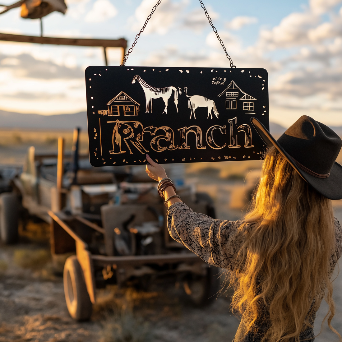 How to hang metal wall art